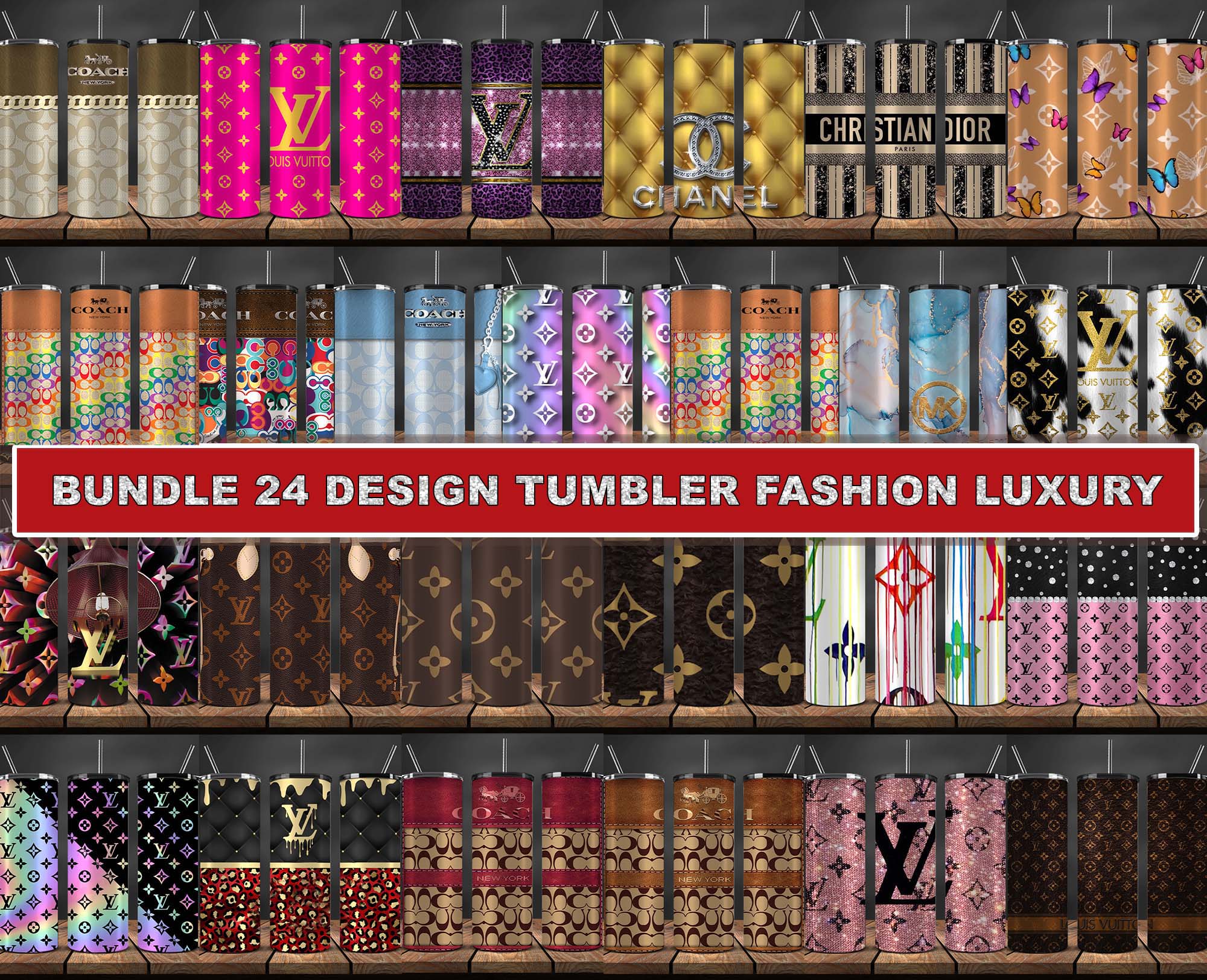 Logo Fashion Tumbler Designs, Brand Logo Tumbler Wrap New 122 – Bundlepng