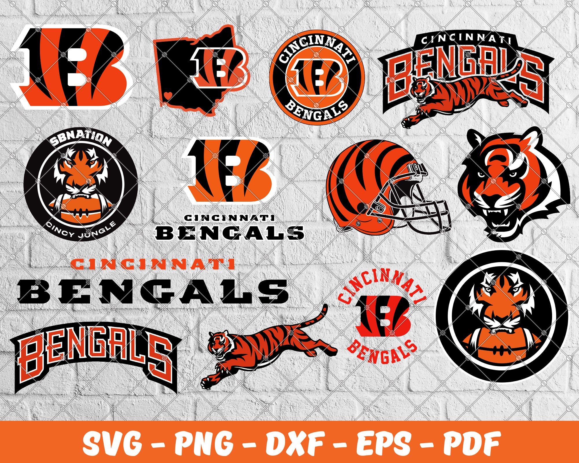 Cincy Jungle Svg 