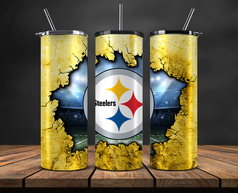 Personalized Replica Pittsburg Steelers Tumbler, 30 Oz, Double Walled  Stainless Steel, sports team, fathers day, glitter, ombre, NFL, NBA