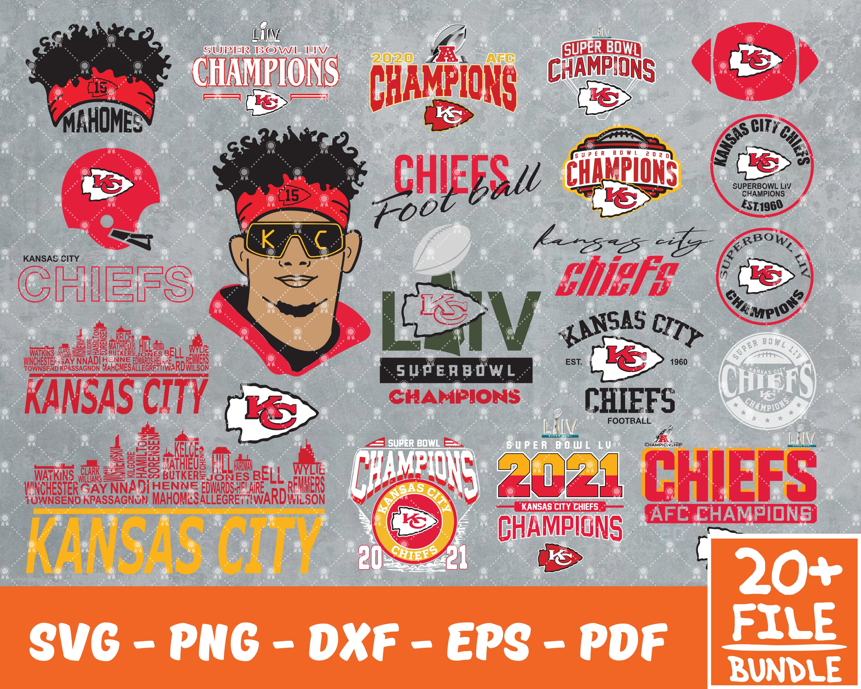 Football Cheer Svg, Super Bowl Svg, Kansas City Chiefs Svg