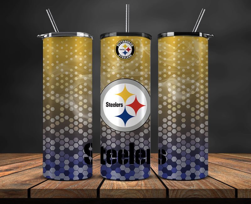 Pittsburgh Steelers Glitter Tumbler