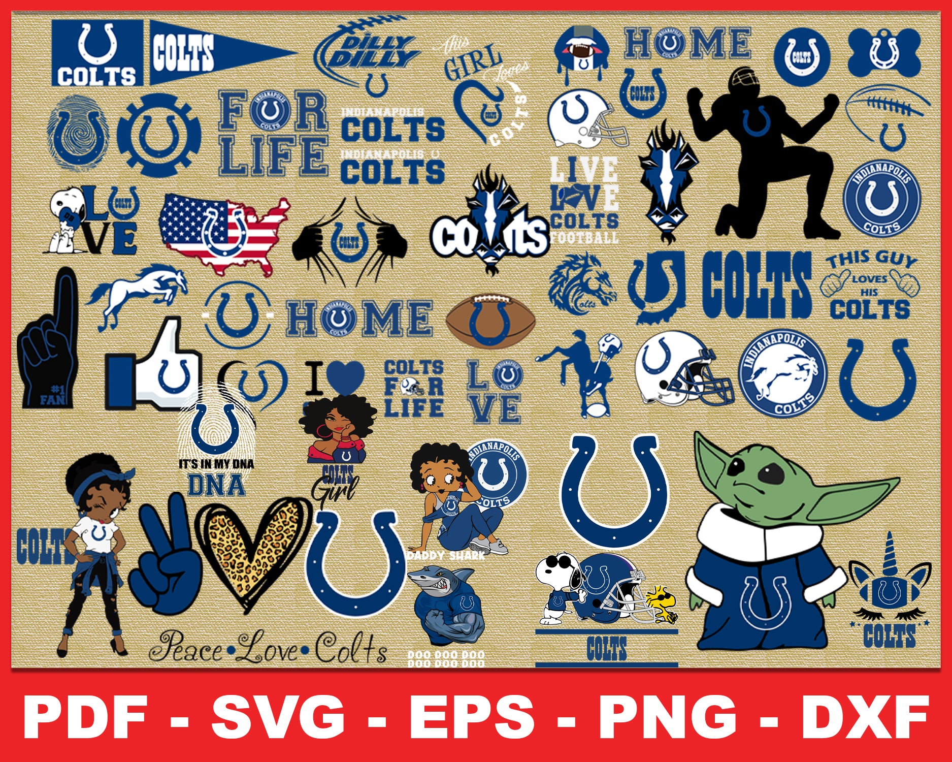 Indianapolis Colts Svg , Football Team Svg 61 – Bundlepng