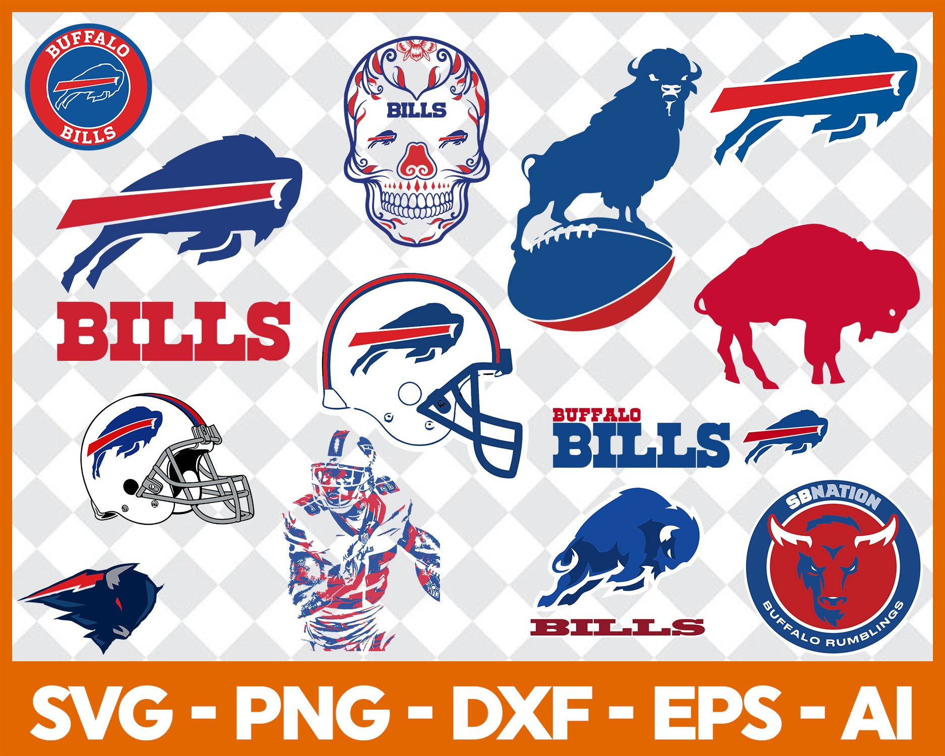 Buffalo Bills Svg , Football Team Svg 54 – Bundlepng