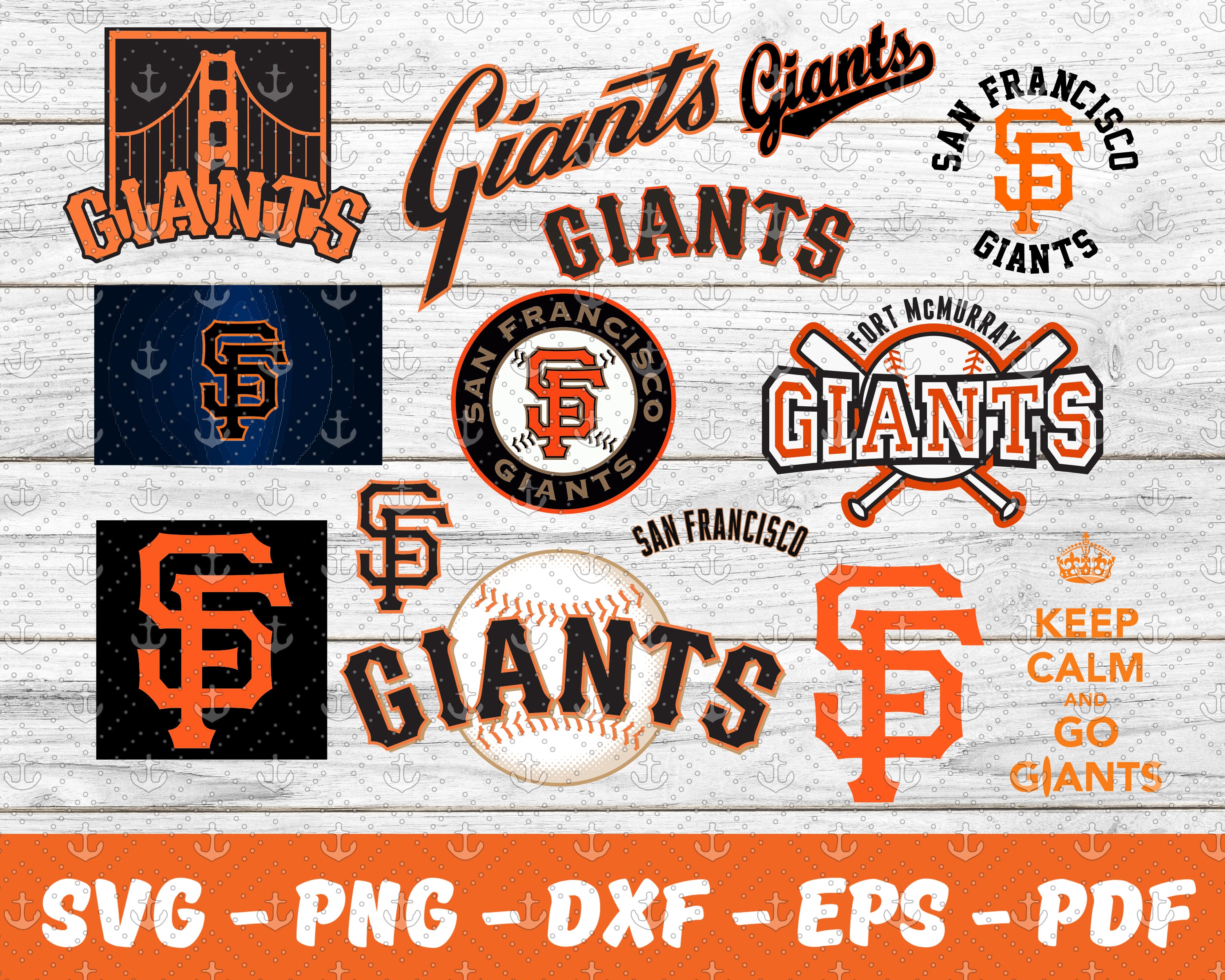 San Francisco Giants Vintage SVG, Giants Vintage Logo