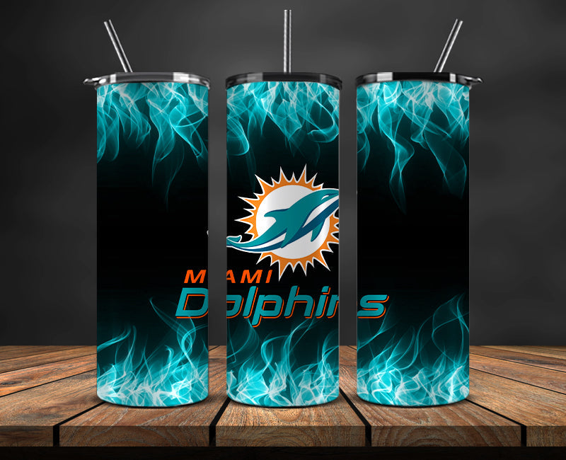 Dolphins Football Png , Football Tumbler Png , Nfl Tumbler Wrap 17