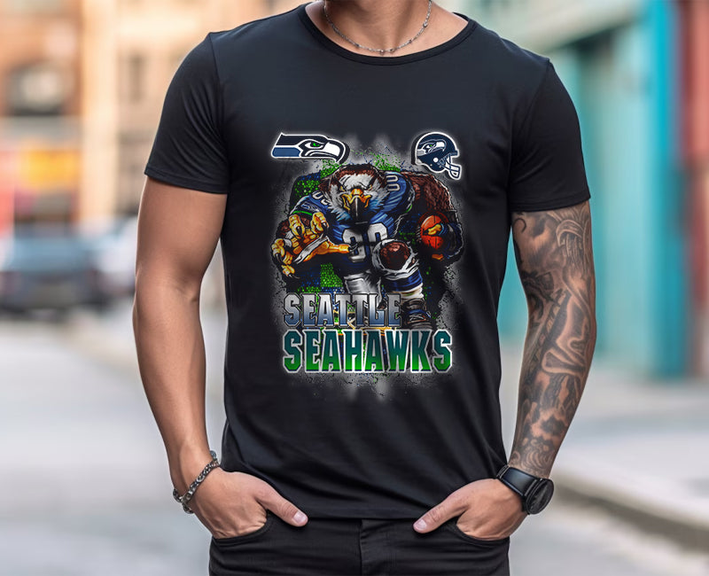 NFL Seattle Seahawks Retro T-Shirt 