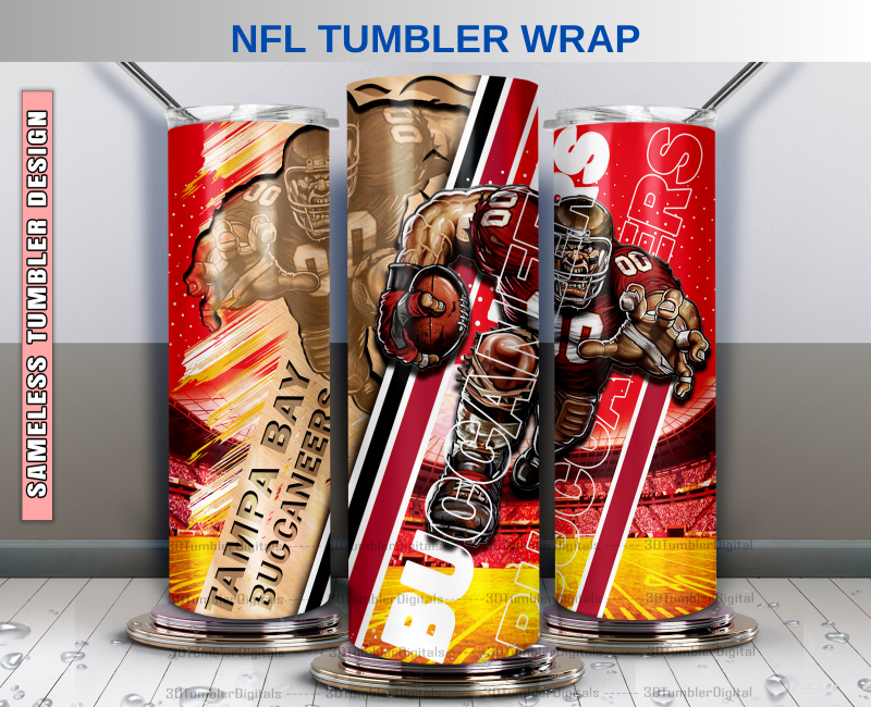 Green Bay Packers 20oz Tumbler Wrap PNG Digital Download