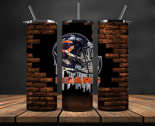 Chicago Bears Tumbler, Bears Logo, NFL, NFL Teams, NFL Logo, NFL Football Png 102