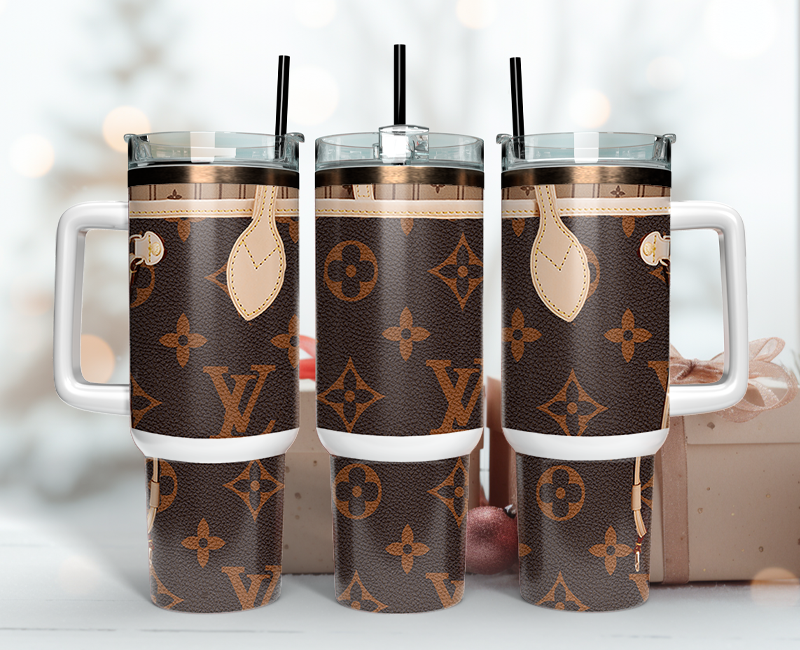 Louis Vuitton Tumbler Wrap 40oz,Tumbler Wrap with Logo Fashion - Instant PNG File  103