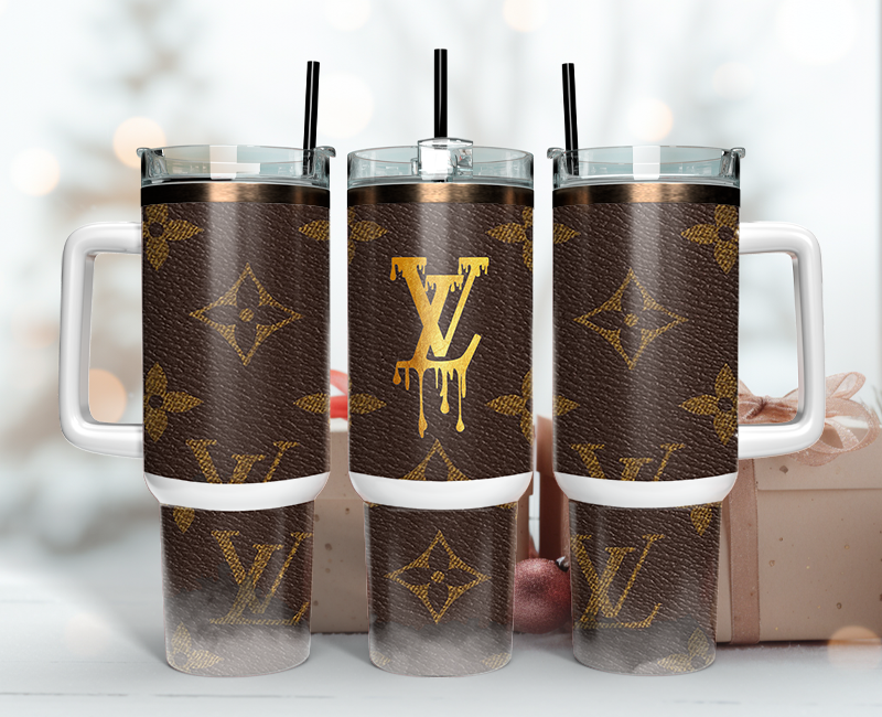 Louis Vuitton Tumbler Wrap 40oz,Tumbler Wrap with Logo Fashion - Instant PNG File  104