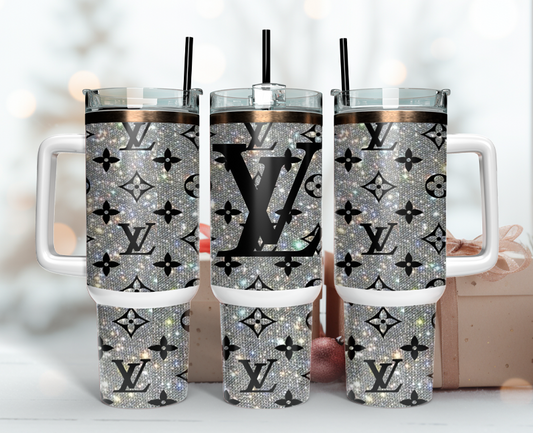 Louis Vuitton Tumbler Wrap 40oz,Tumbler Wrap with Logo Fashion - Instant PNG File  105