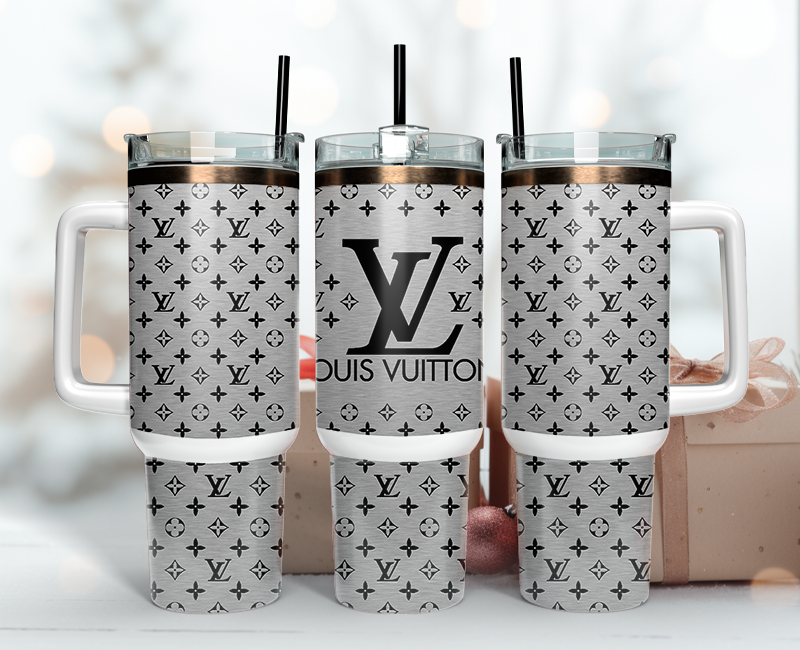 Louis Vuitton Tumbler Wrap 40oz,Tumbler Wrap with Logo Fashion - Instant PNG File  108