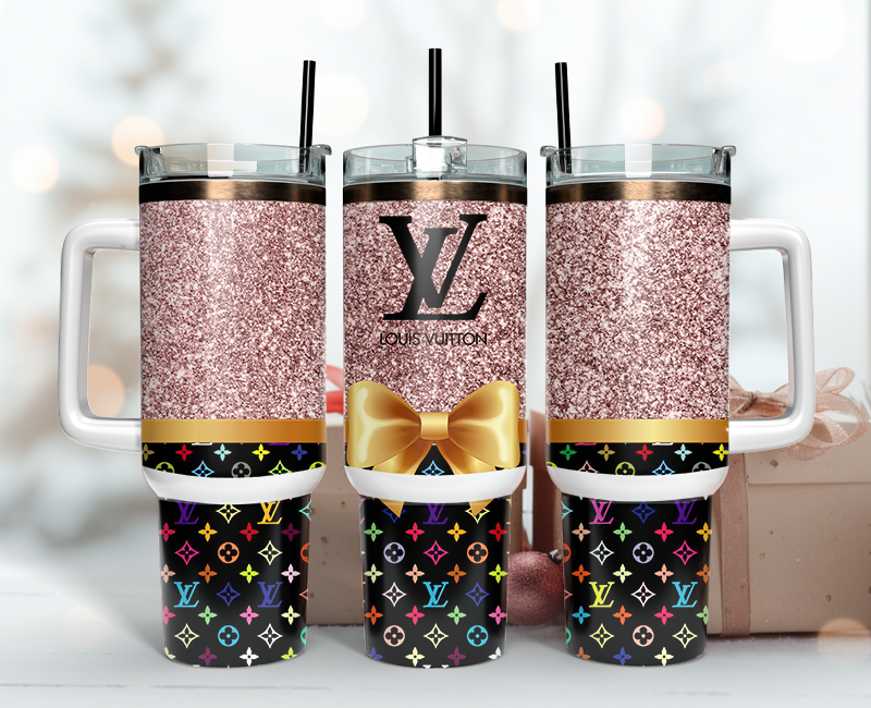 Louis Vuitton Tumbler Wrap 40oz,Tumbler Wrap with Logo Fashion - Instant PNG File  116