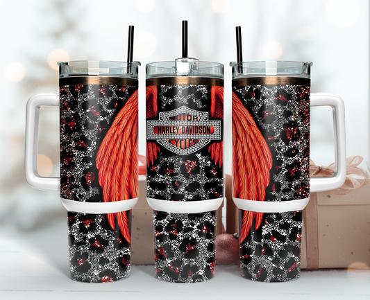 Harley Davidson Tumbler Wrap 40oz - Download High-Quality PNG 11