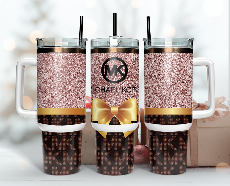 Michael Kors Tumbler Wrap 40oz,Tumbler Wrap with Logo Fashion - Instant PNG File  120