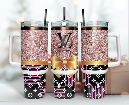 Louis Vuitton Tumbler Wrap 40oz,Tumbler Wrap with Logo Fashion - Instant PNG File  129