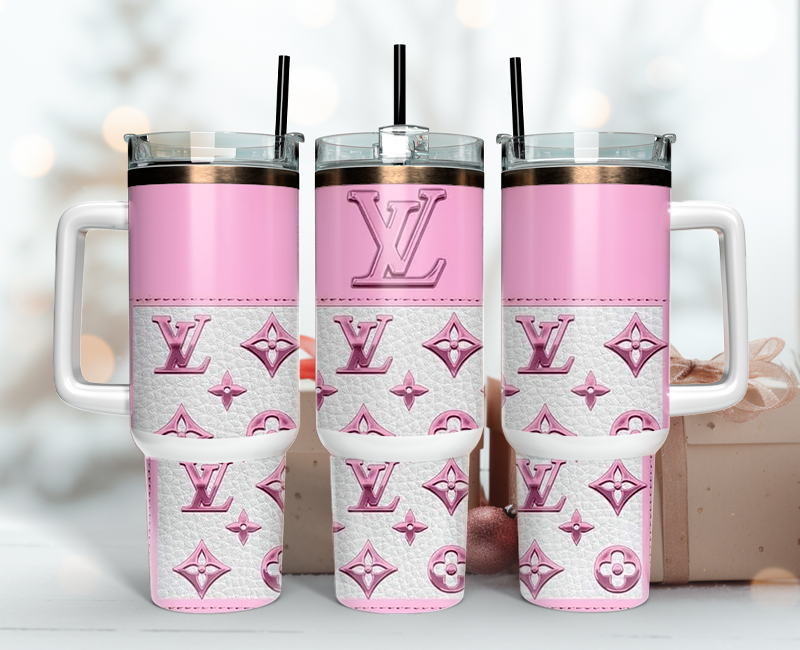 Louis Vuitton Tumbler Wrap 40oz,Tumbler Wrap with Logo Fashion - Instant PNG File  137