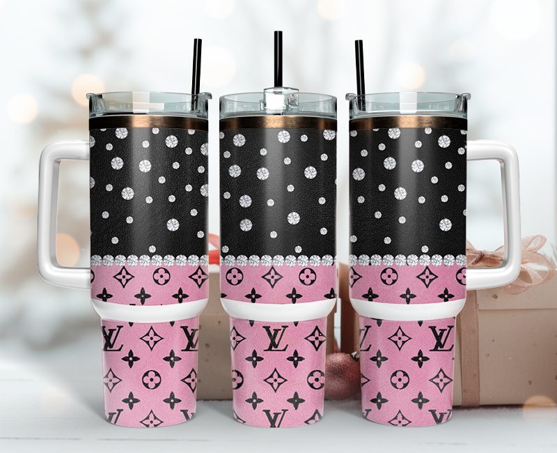 Louis Vuitton Tumbler Wrap 40oz,Tumbler Wrap with Logo Fashion - Instant PNG File  139