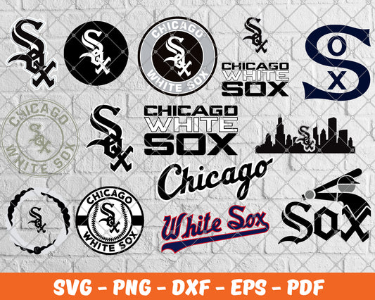 Chicago White Sox  Bundle Svg, Football Svg ,Sport Svg, Sport Bundle Svg 13