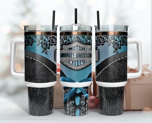 Harley Davidson Tumbler Wrap 40oz - Download High-Quality PNG 14