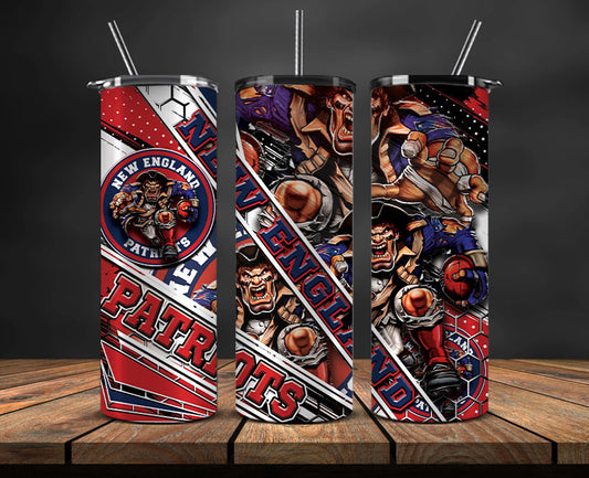 Patriots Football Png , Football Tumbler Png , Nfl Tumbler Wrap 15