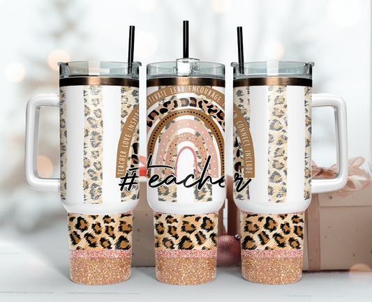 Teacher Tumbler Wrap 40oz, Teacher Tumbler Png 19