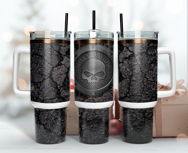 Harley Davidson Tumbler Wrap 40oz - Download High-Quality PNG 19