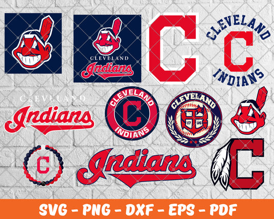 Cleveland Indians Bundle Svg, Football Svg ,Sport Svg, Sport Bundle Svg 19