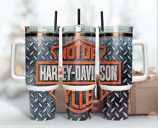 Harley Davidson Tumbler Wrap 40oz - Download High-Quality PNG 20