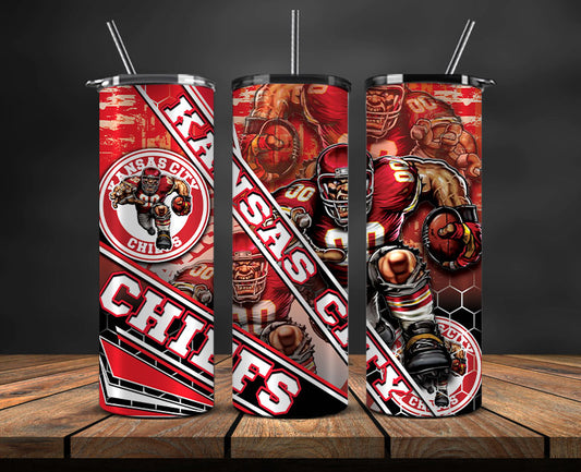 Kansas City Football Png , Football Tumbler Png  , Nfl Tumbler Wrap 21