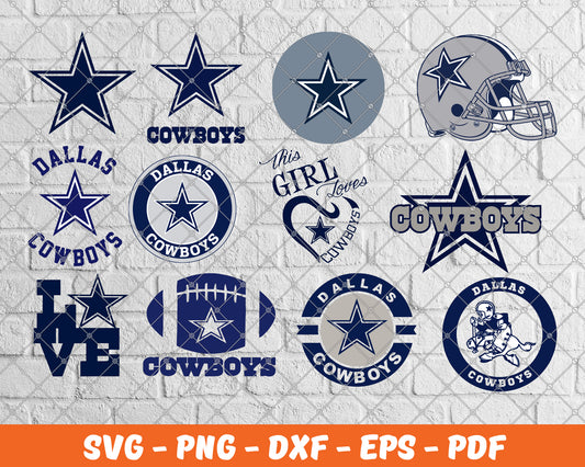 DallasCowboys Bundle Svg, Football Svg ,Sport Svg, Sport Bundle Svg 21