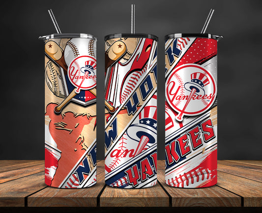 New York Yankees Tumbler Wrap, Mlb Tumbler  Mlb Logo Tumbler Png 22