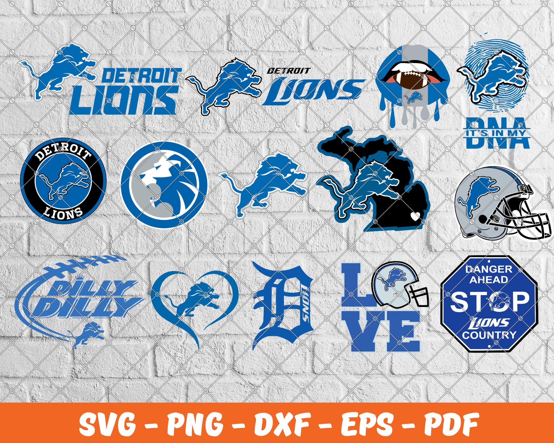 Detroit Tigers SVG Bundle