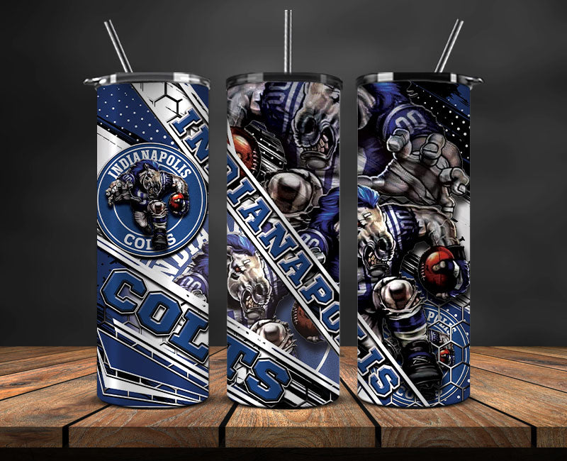 Colts Football Png ,Football Tumbler Png  , Nfl Tumbler Wrap 23