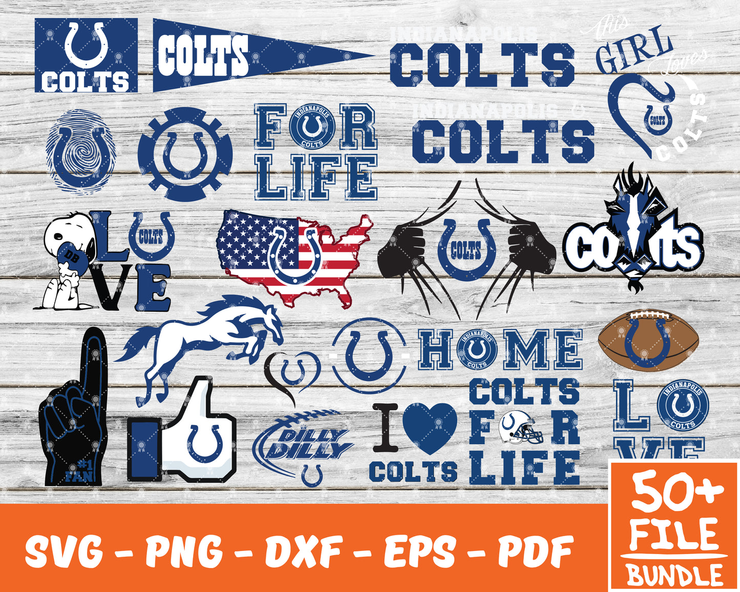 Indianapolis Colts Svg , Football Team Svg 24 – Bundlepng