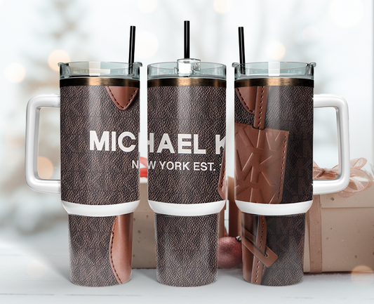 Michael Kors Tumbler Wrap 40oz,Tumbler Wrap with Logo Fashion - Instant PNG File  24