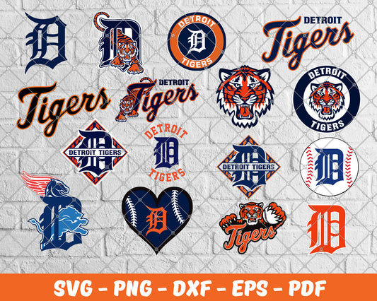 Detroit Tigers Bundle Svg, Football Svg ,Sport Svg, Sport Bundle Svg 24