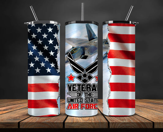 Veteran Military Tumbler, Veterans Day Tumbler , Veteran Tumbler Wrap 24