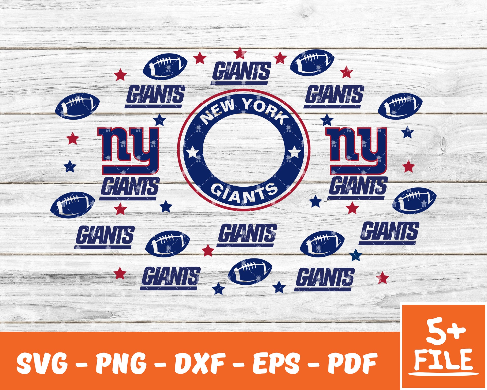 New York Giants Home SVG, Giants Football SVG, New York