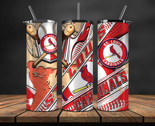 St. Louis Cardinals Tumbler Wrap, Mlb Tumbler  Mlb Logo Tumbler Png 27