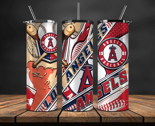 Los Angeles Angels Tumbler Wrap, Mlb Tumbler  Mlb Logo Tumbler Png 29