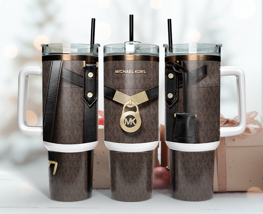 Michael Kors Tumbler Wrap 40oz,Tumbler Wrap with Logo Fashion - Instant PNG File  29