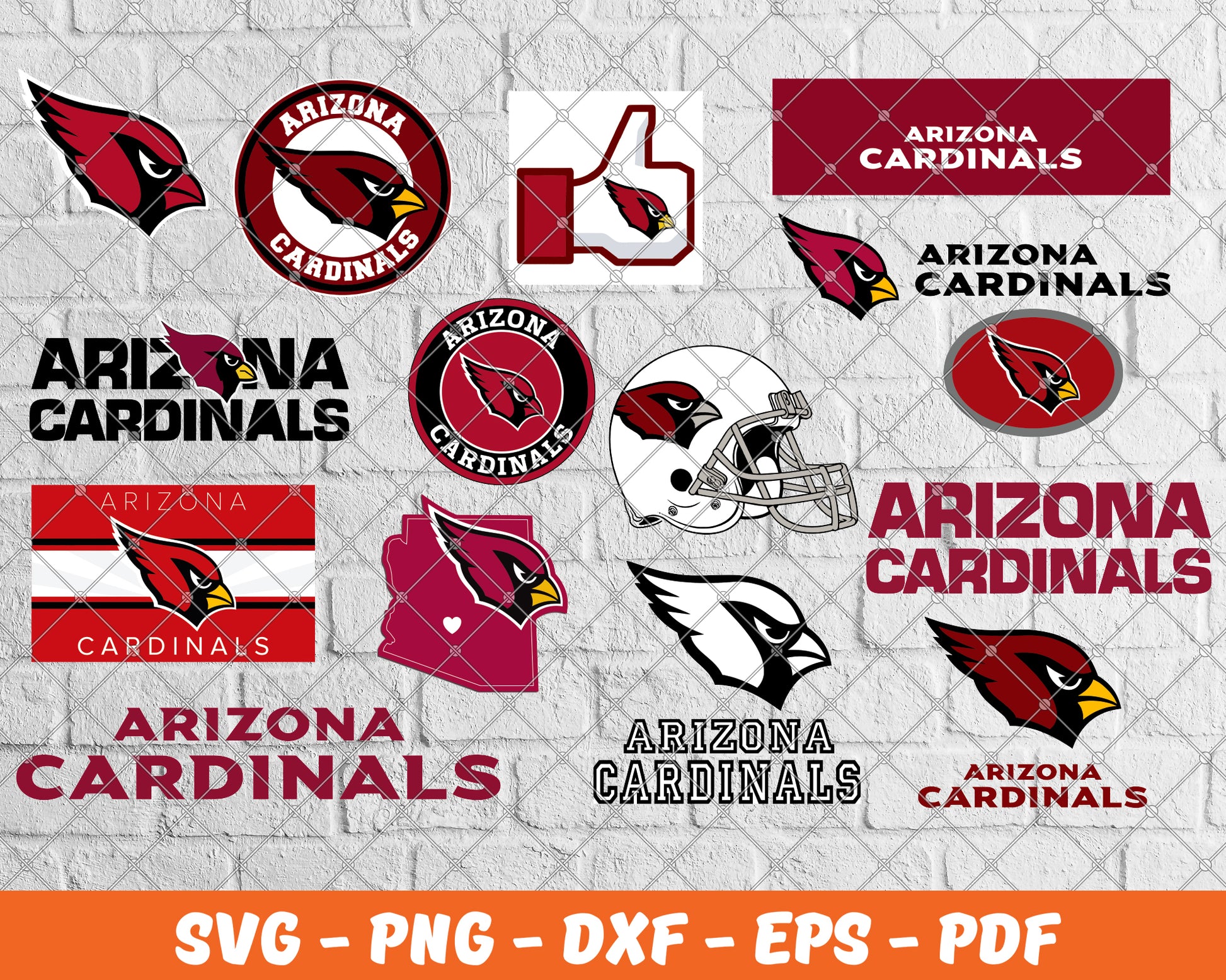 ARIZONA CARDINALS SVG FREE FILE BUNDLE - NFL Cardinals