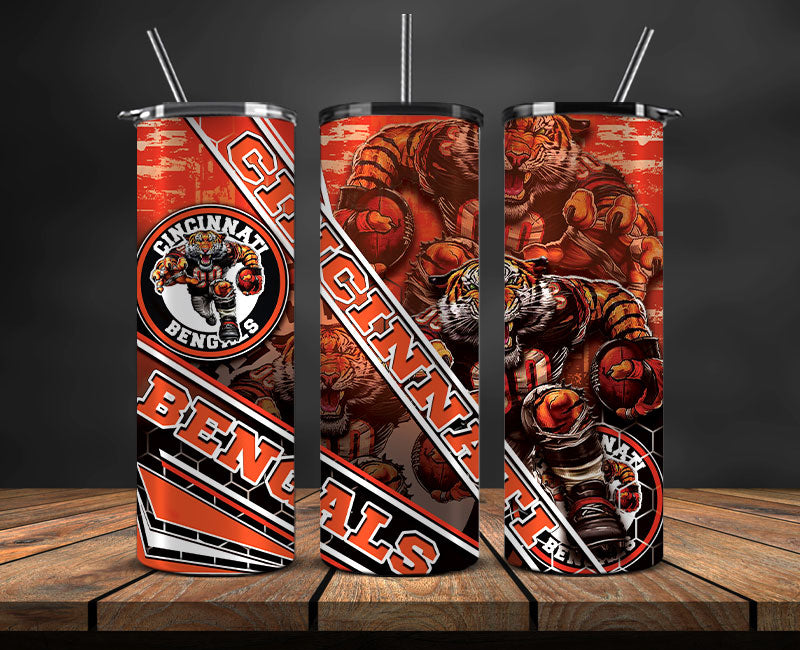 Team Bengals Football Png, Football Tumbler Png , Nfl Tumbler Wrap 30