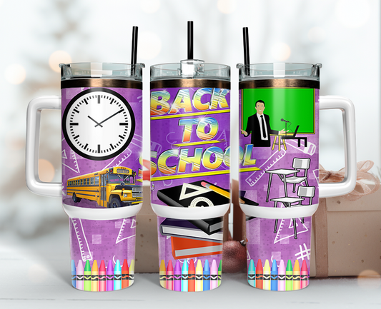 Teacher Tumbler Wrap 40oz, Teacher Tumbler Png 31