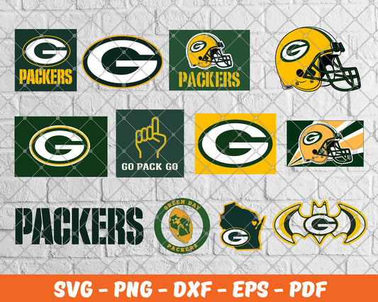 Green Bay Packers Bundle Svg, Football Svg ,Sport Svg, Sport Bundle Svg 32