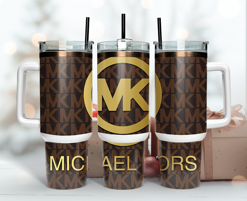 Michael Kors Tumbler Wrap 40oz,Tumbler Wrap with Logo Fashion - Instant PNG File  32