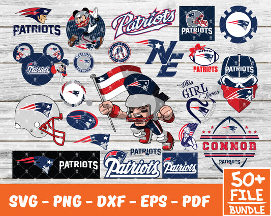 New England Patriots Svg , Football Team Svg 34