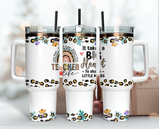 Teacher Tumbler Wrap 40oz, Teacher Tumbler Png 37