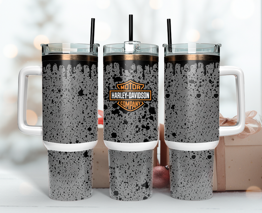 Harley Davidson Tumbler Wrap 40oz - Download High-Quality PNG 03